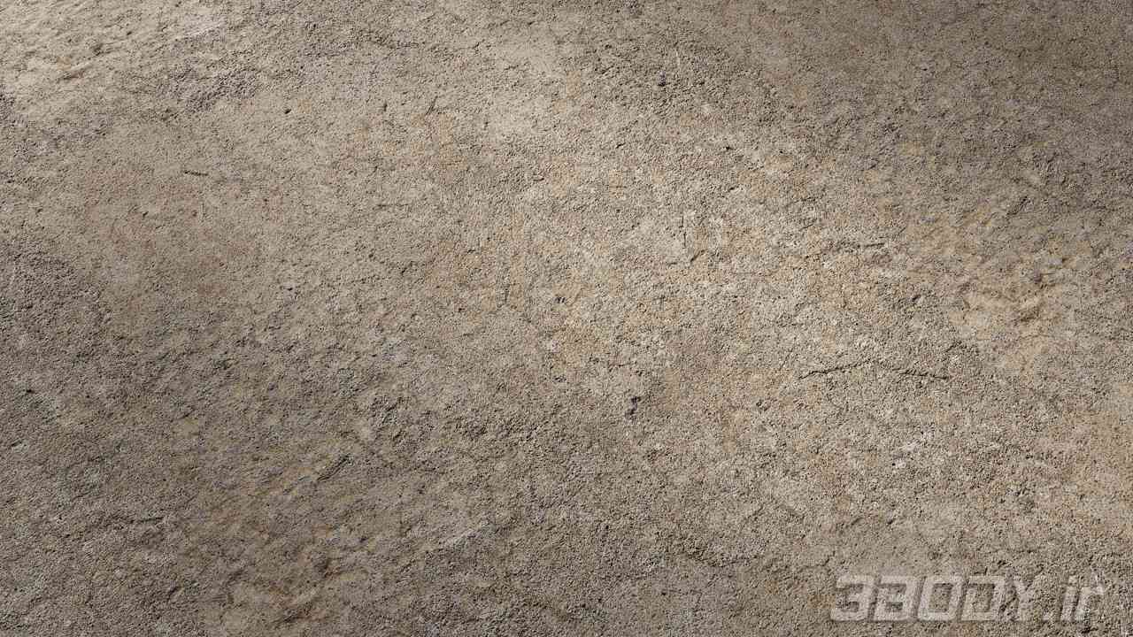 متریال بتن صاف smooth concrete عکس 1